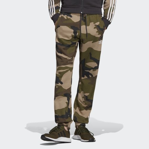 CAMO TRACK PANTS in black - Palm Angels® Official