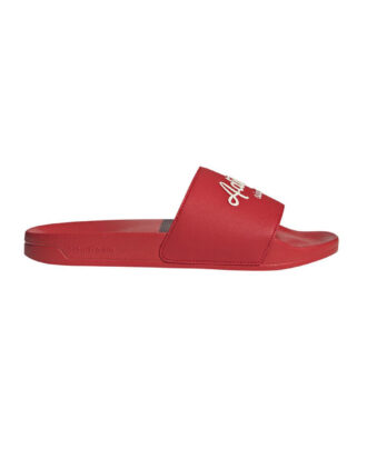 1-Adidas Adilette Shower Slides – Vivid Red
