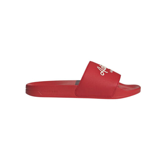1-Adidas Adilette Shower Slides – Vivid Red