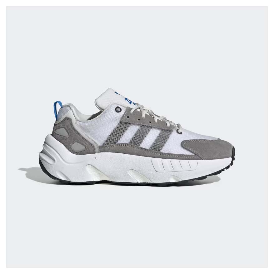 GX9473-Adidas Originals ZX 22 BOOST Shoes - Crystal White Grey Three