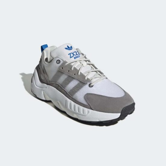 GX9473-Adidas Originals ZX 22 BOOST Shoes – Crystal White Grey Three-4 GX9473-Adidas Originals ZX 22 BOOST Shoes – Crystal White Grey Three-4