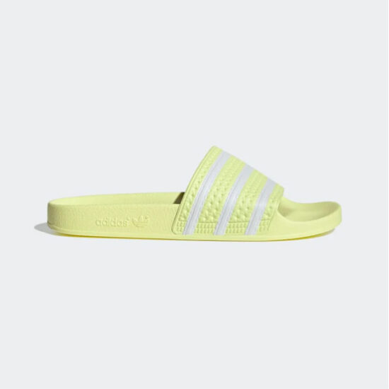 H03200-Adidas Originals Adilette Slides - Pulse Yellow