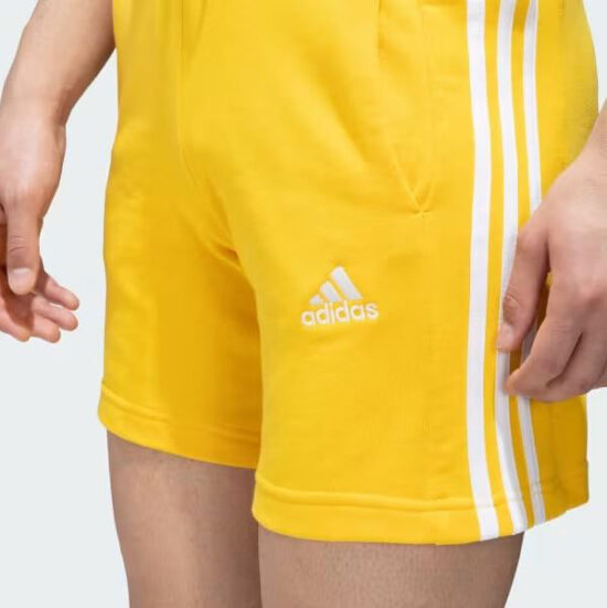 2-Adidas 3 Stripes French Terry Shorts 2-Adidas 3 Stripes French Terry Shorts