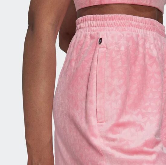 4-Adidas Originals Velvet Shorts