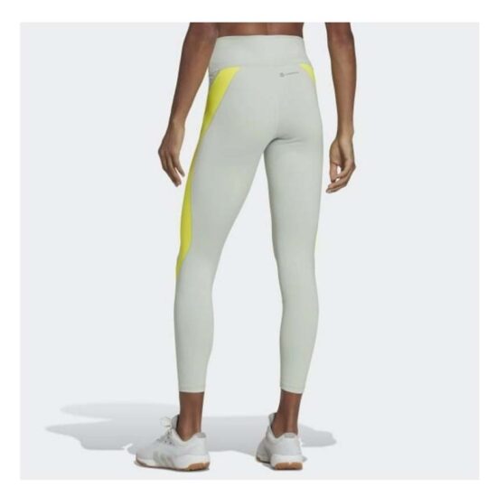 HN9914-Adidas Training Essentials HIIT colourblock 78 leggings-2