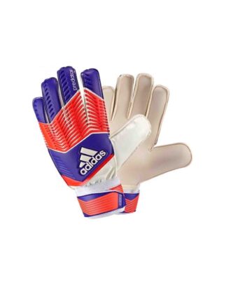 Stylish goalkeeper gloves Adidas Predator Training. Made of high-quality materials. The palm of dense latex perfectly absorbs impact load. Have a comfortable and tight fit. There are special zones for air circulation. Adidas Predator Training gloves are an excellent choice for the game and training process. Latex 3 mm.