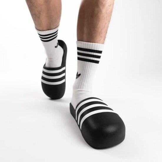 4-Adidas Originals Adifom Adilette Slides – Core Black