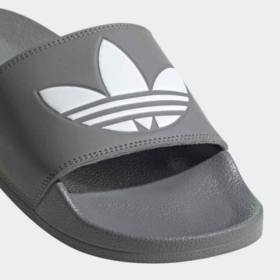 5-Adidas Originals Adilette Lite Slides – Grey Three