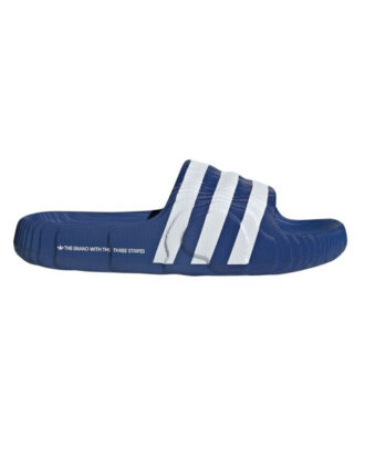 1-Adidas Adilette 22 Slides – Royal BlueCloud White