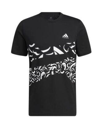 1-Adidas Marvel Black Panther Graphic Tee – Black
