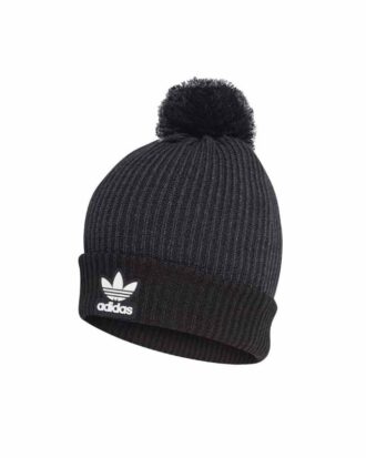H35510-Adidas Originals Adicolor Collegiate Pom Beanie – Black