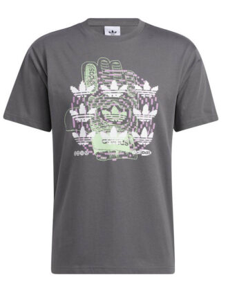 1-Adidas Originals Hypersport Multi Trefoil Tee – Grey
