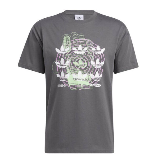 1-Adidas Originals Hypersport Multi Trefoil Tee – Grey