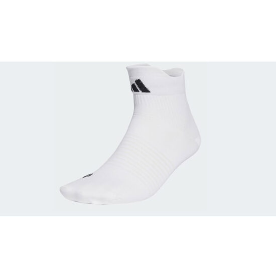 1-Adidas Performance Running Ankle Socks – White – Pack of 1