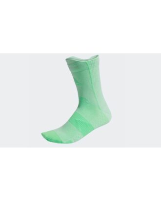 HN6315-Adidas Run x Adizero HEAT.RDY Crew Socks – Beam Green – Pack of 1