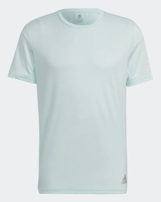 1-Adidas Ultra Light Run IT Tee – Light Blue