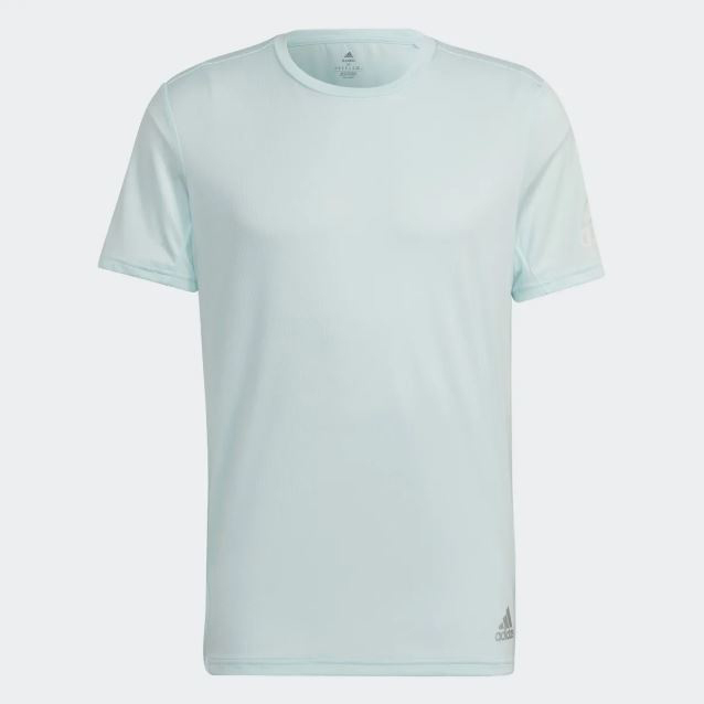1-Adidas Ultra Light Run IT Tee – Light Blue