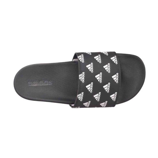 2-Adidas Adilette Comfort Slides – Core Black