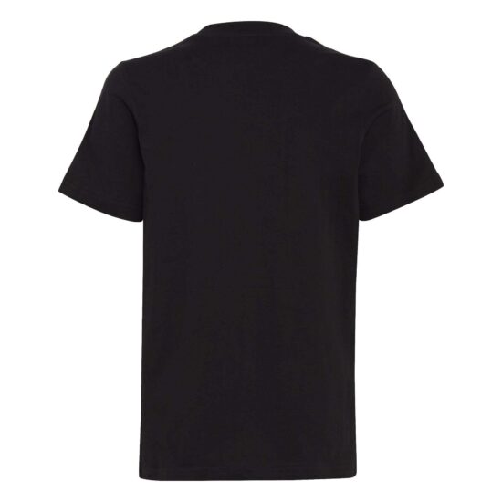 2-Adidas Essentials 3 Stripes Cotton T-Shirt – Black