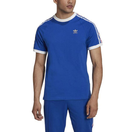 2-Adidas Originals 3 Stripes FB Nations Tee – Royal Blue