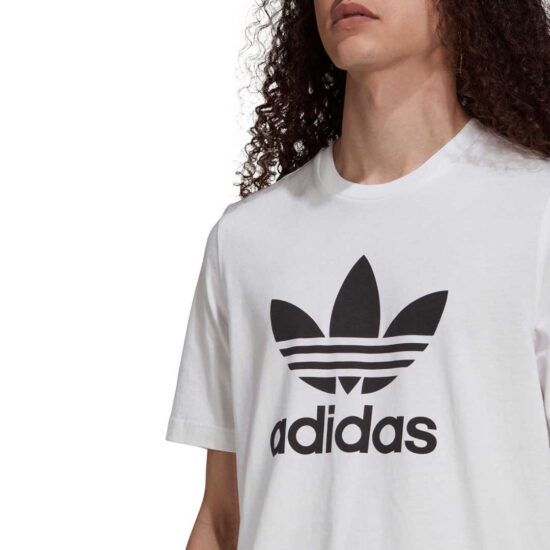 2-Adidas Originals Classics Trefoil T-Shirt – White