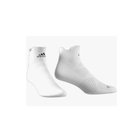 2-Adidas Performance Running Ankle Socks – White – Pack of 1