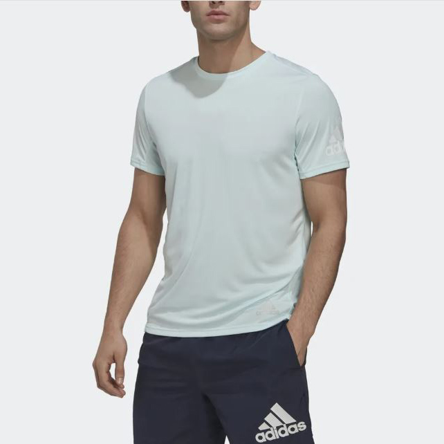 2-Adidas Ultra Light Run IT Tee – Light Blue