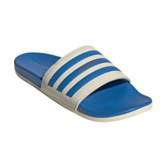 3-Adidas Adilette Comfort Slides – Blue Rush