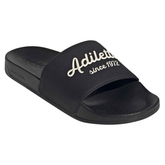 3-Adidas Adilette Shower Slides – Black