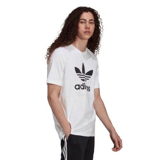 3-Adidas Originals Classics Trefoil T-Shirt – White