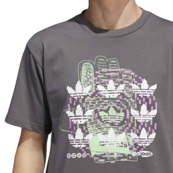 3-Adidas Originals Hypersport Multi Trefoil Tee – Grey