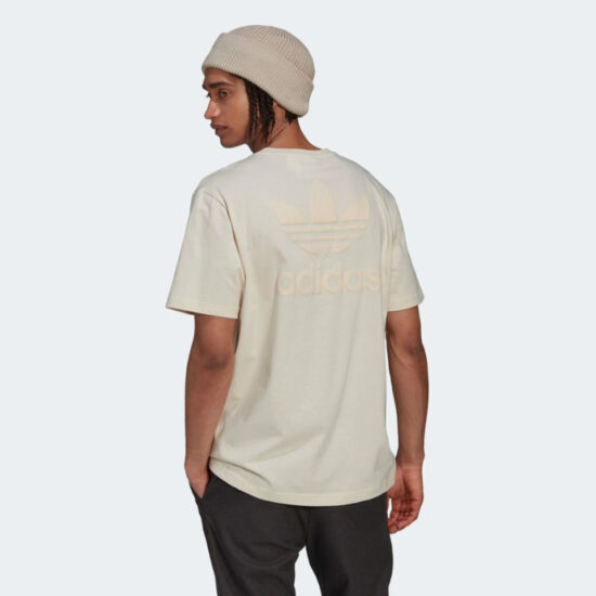 4-Adidas Originals Trefoil Tee – Cream