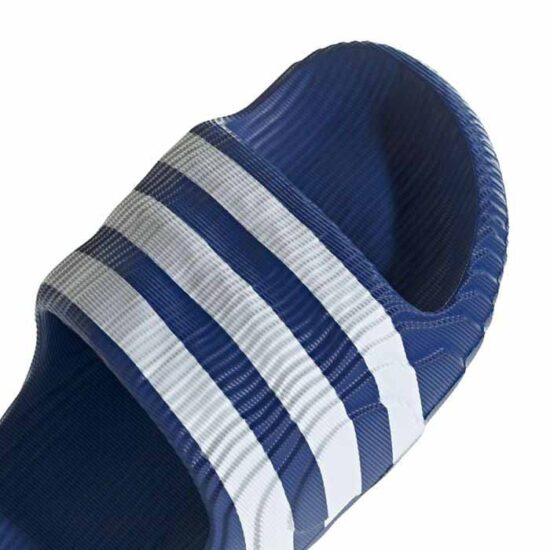 5-Adidas Adilette 22 Slides – Royal BlueCloud White