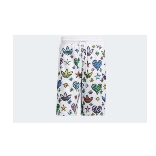HL6473-Adidas Originals Jeremy Scott Monogram Shorts (Gender Neutral)
