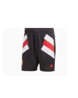 HT2001-Adidas Manchester United Icon Shorts (Black)