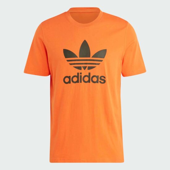 1-Adidas Originals Classics Trefoil T-Shirt – Semi Impact Orange