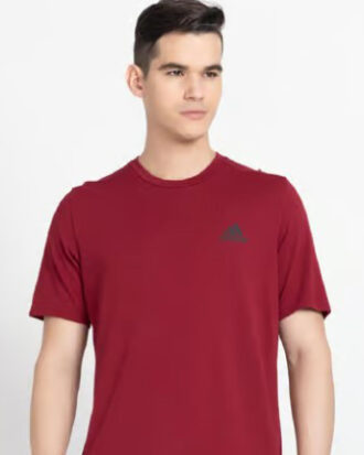 IQ1624-Adidas T Shirt - Deep Red