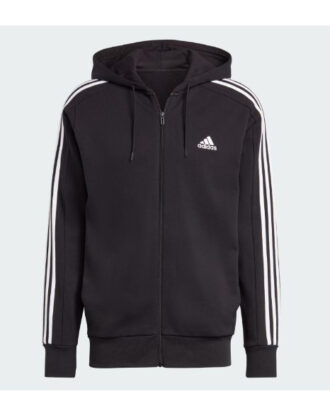 HG7228-Adidas 3-Stripes French Terry Full-Zip Hoodie