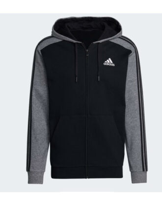 HB0878-Adidas Melange Full Zip Hoodie