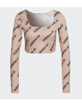 HM4893-Adidas Originals Long Sleeve Crop Top