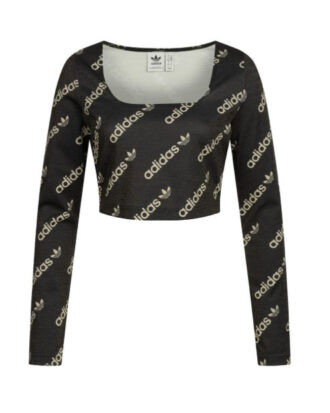 HM4894-Adidas Originals Long Sleeve Crop Top