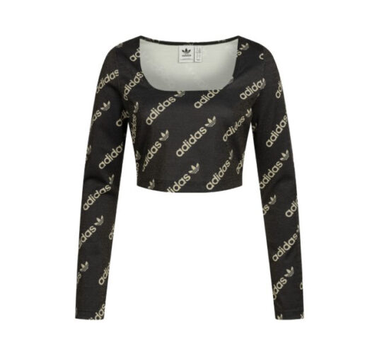 HM4894-Adidas Originals Long Sleeve Crop Top