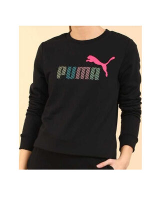 589778 01-Puma Graphic Crew Regular Fit Sweatshirt