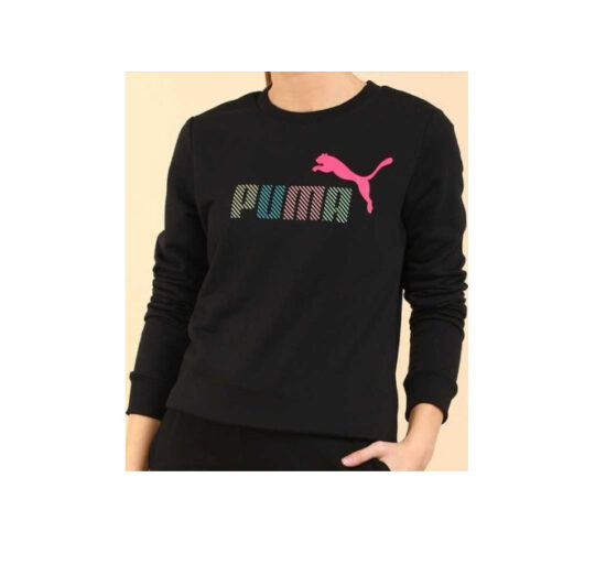 589778 01-Puma Graphic Crew Regular Fit Sweatshirt