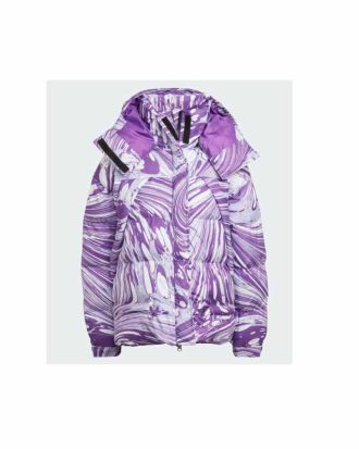 HG6899-Adidas By Stella Printed Padded Winter Jacket