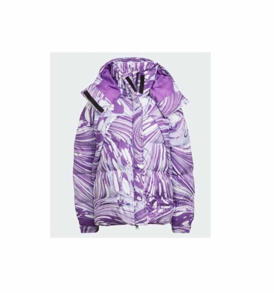 HG6899-Adidas By Stella Printed Padded Winter Jacket