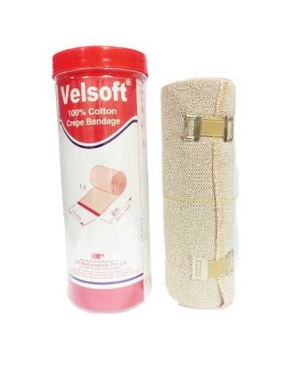 CREPE 15-Velsoft Cotton Crepe Bandage-15cm x 4mtr