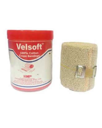 CREPE 5-Velsoft Cotton Crepe Bandage-5cm x 4 meters