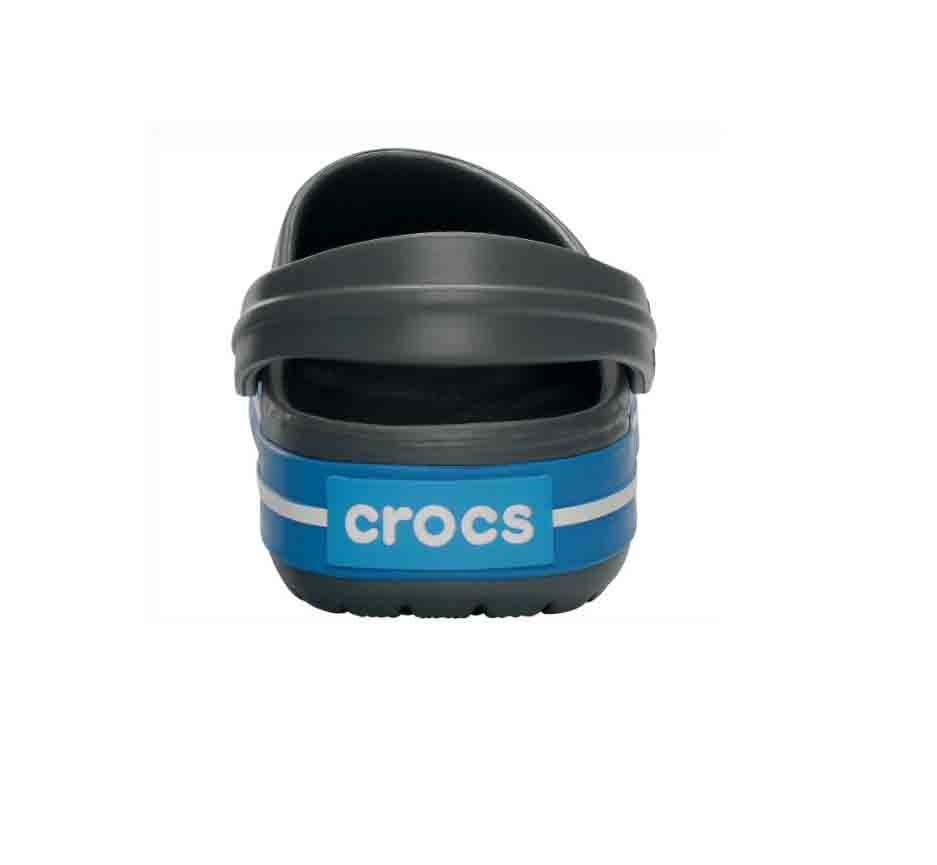 1101607W-Crocs Crocband Clog-Charcoal/Ocean