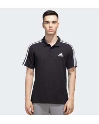 HZ8954-Adidas 3 Stripe Polo Shirt